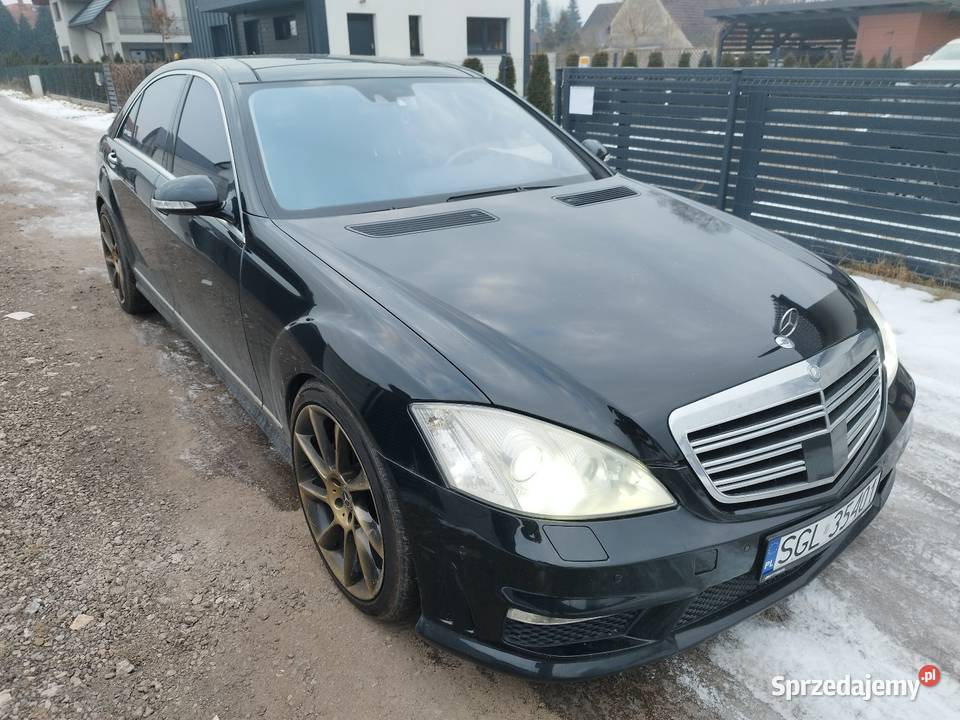 Salon Polska Mercedes S klasa4x447 V8 340 2007 Sośnicowice