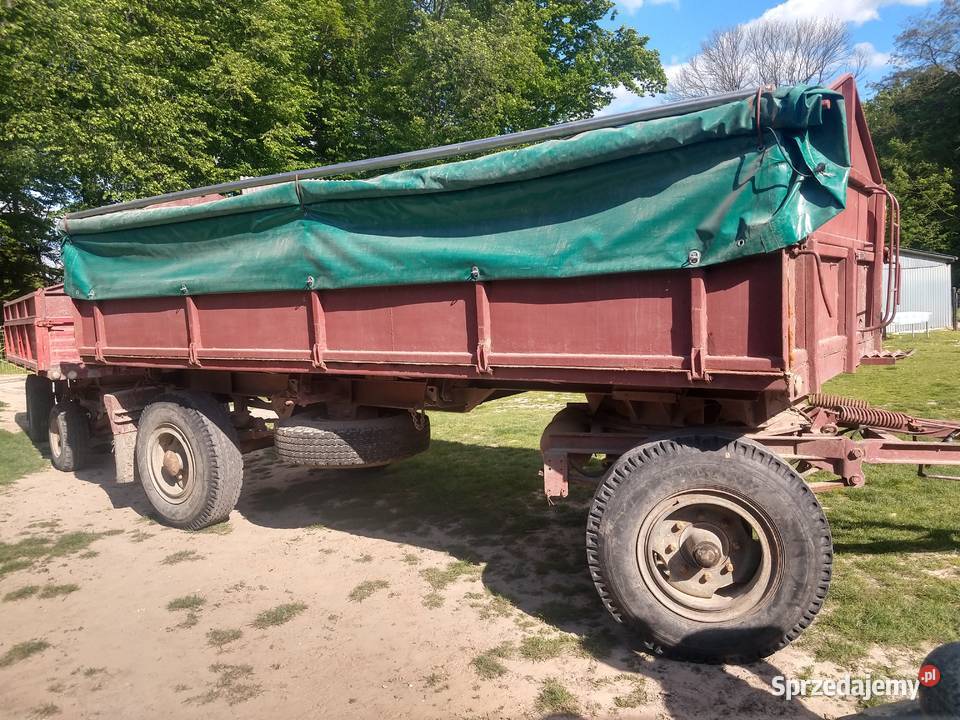 Przyczepa HL 8011 8 ton wywrotka Ifa lubelskie Studzianki
