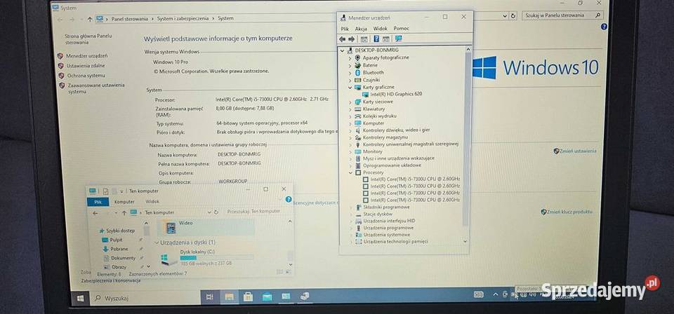 Lenovo LTE4G LedHD 16GB 256NVMe W10 HDMI WIFI podkarpackie Latoszyn