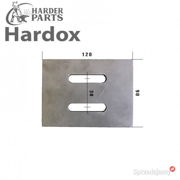 Skrobak wału HARDOX ERS2500 części do brony Suwałki