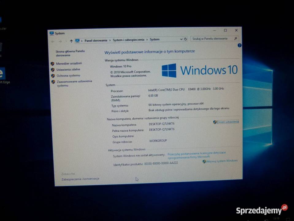 Komputer Foxconn Q45M Intel Core2Duo 3GHz 4GB Zamość