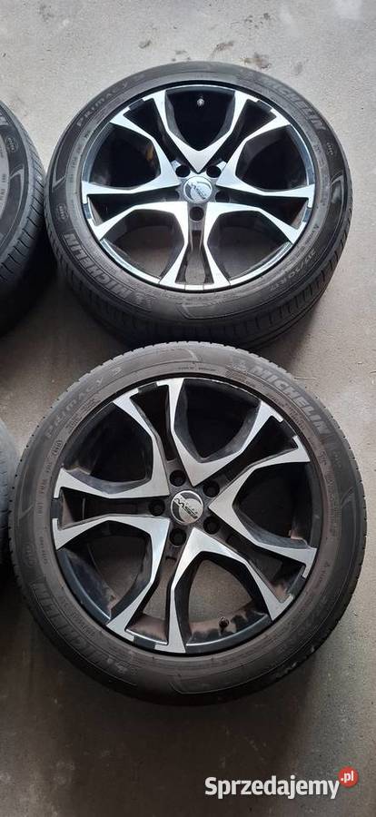 Alufelgi Spath SP29 17 5x108 Ford Peugeot Czarne Błoto