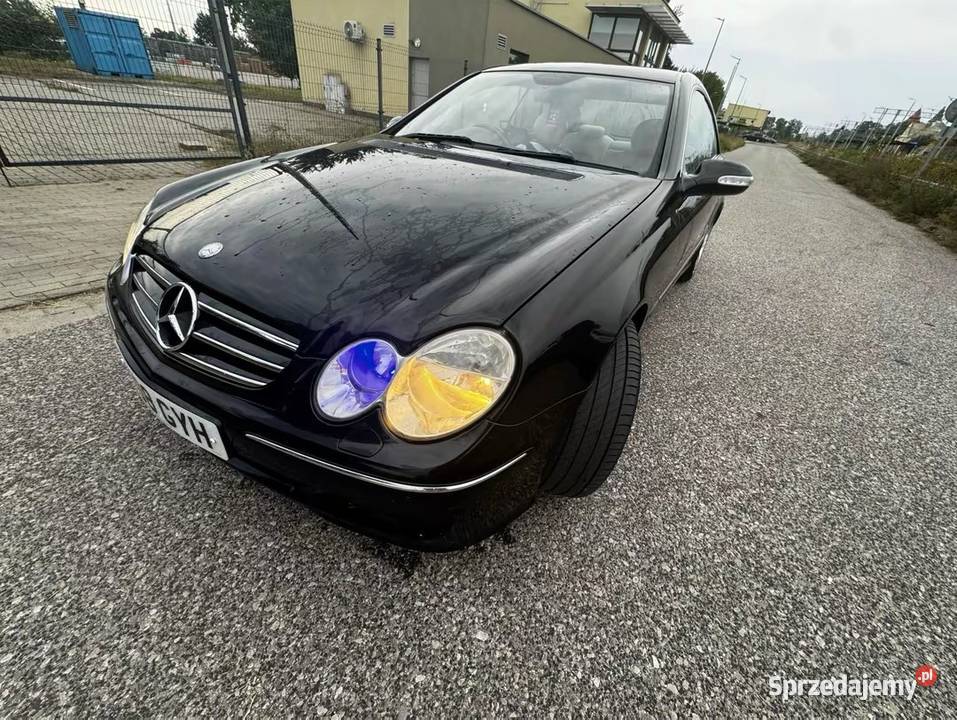 Sprzedam mercedesa CLK 220d anglik do skórzana tapicerka Żyrardów sprzedam
