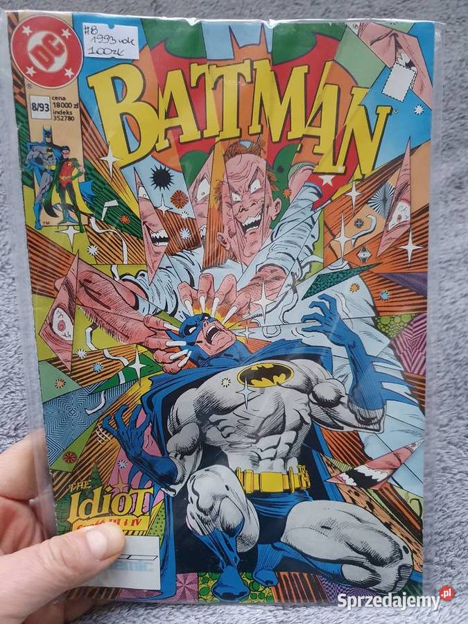 Batman zestaw 8 komiksów TM Semic rocznik 1993 pomorskie