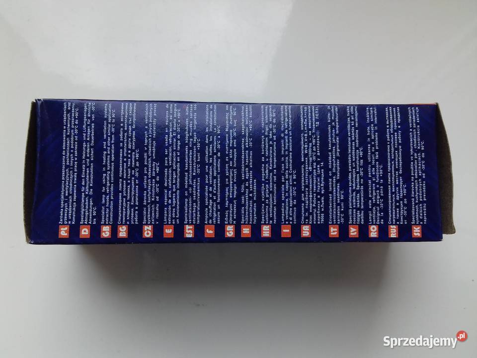 Żarówka wolframowa E14 40W Soleo w pudełku kolor