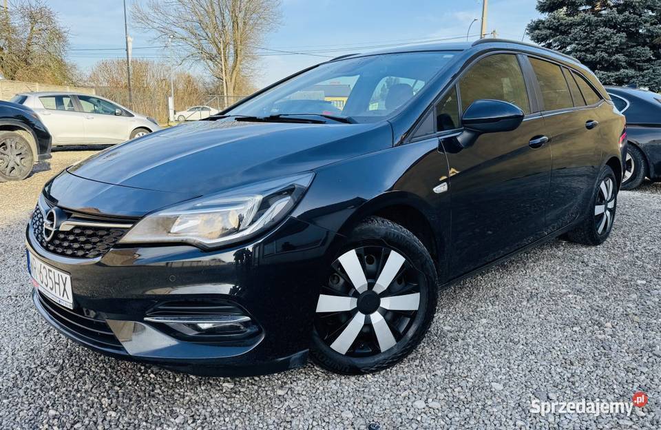Opel Astra Sports Tourer 15 CDTI 122 Elegance SS czarny podkarpackie Nisko