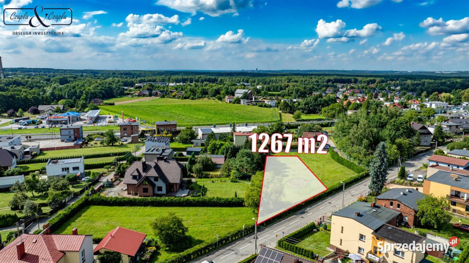 Działka do sprzedania 1267m2 Mikołów