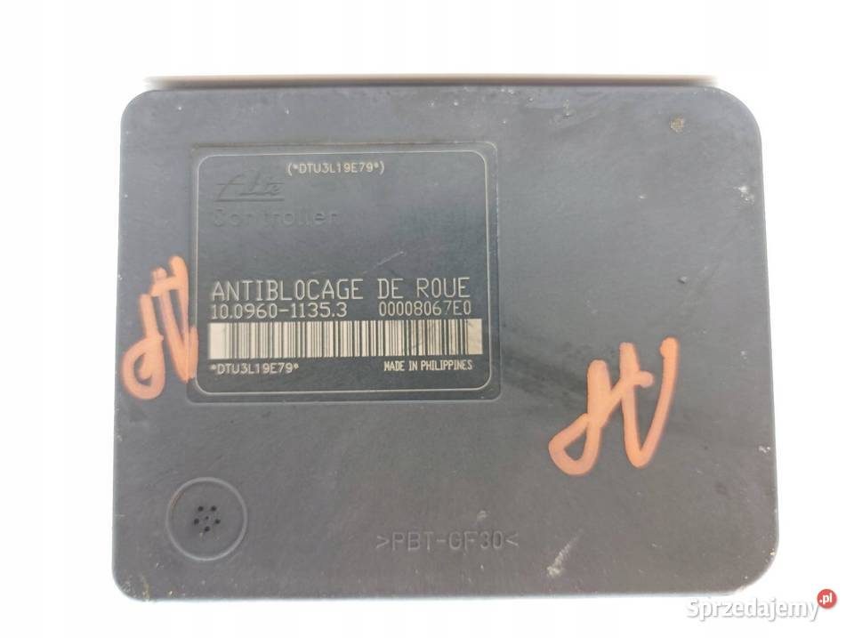 POMPA ABS 9650222880 10096011353 Peugeot 206 cc Rok produkcji 2004