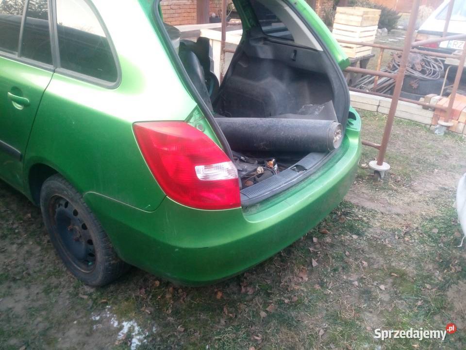 Skoda Fabia 2 części tył zderzak pas tył lampa Jarosław