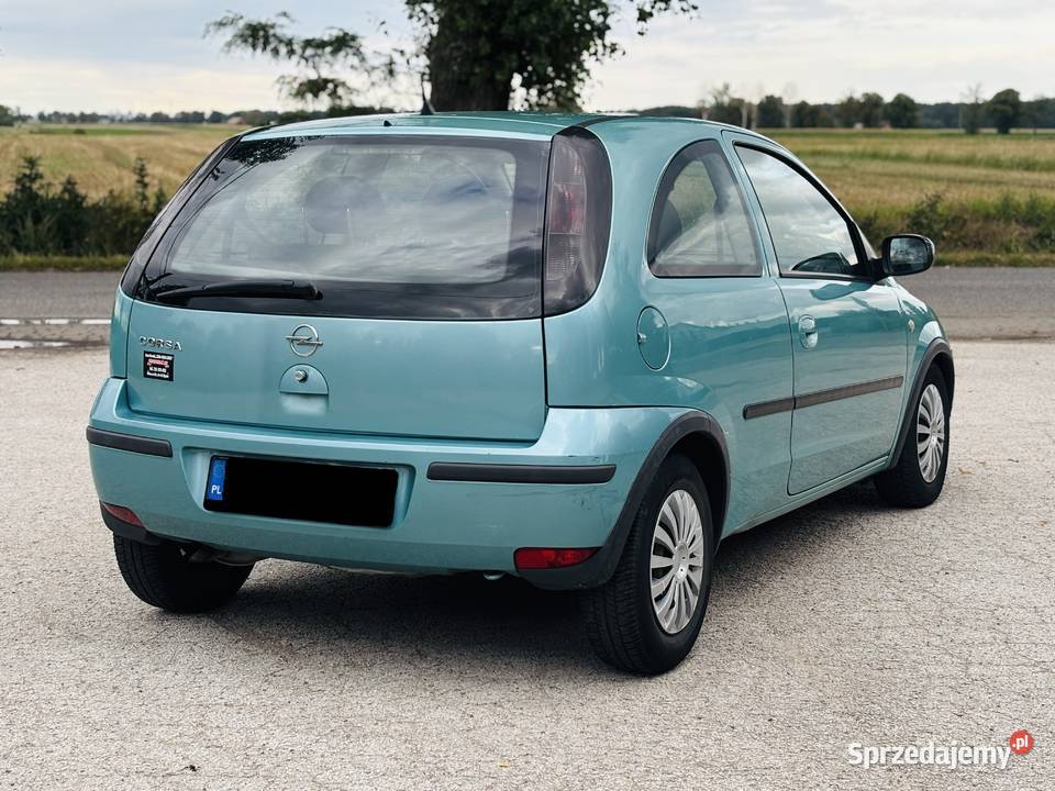 OPEL CORSA C 10 Benzyna Długie Opłaty Witowo