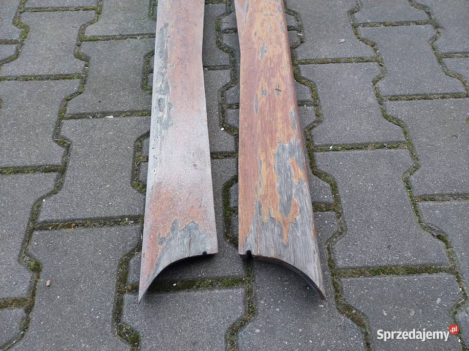 Stare dębowe stopnie zewnętrzne na progi VW Tczew sprzedam