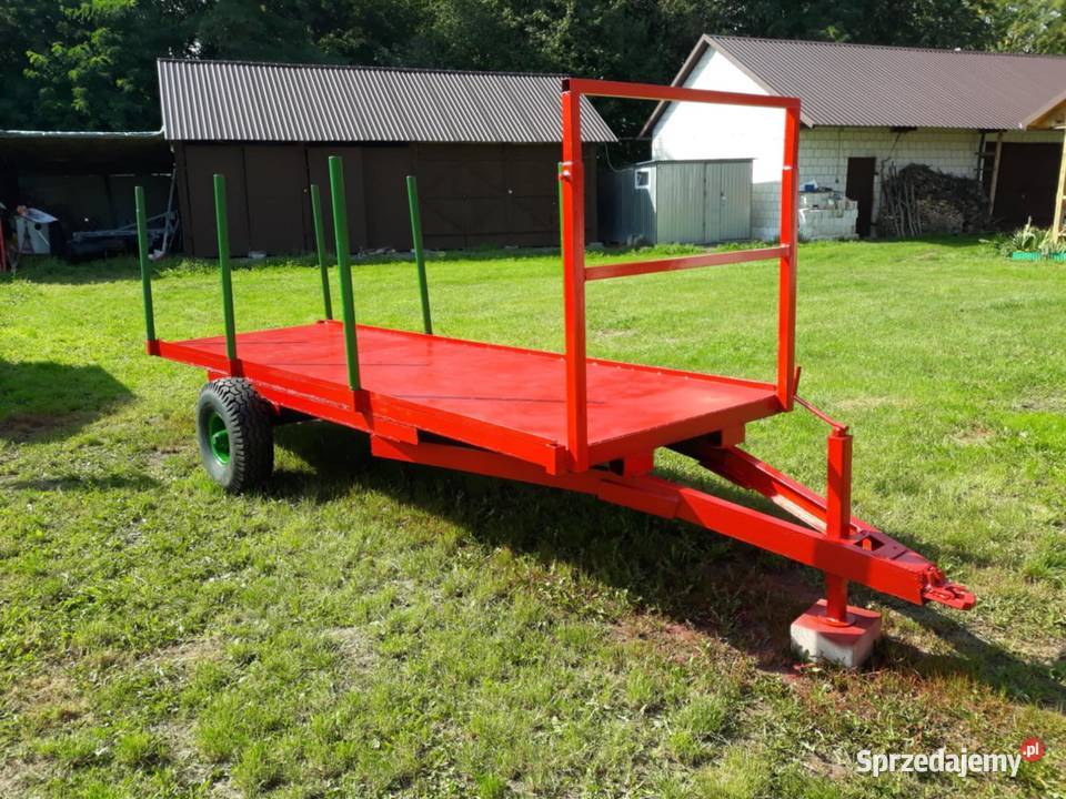 Przyczepa sadownicza jednoosiowa mazowieckie Wygoda