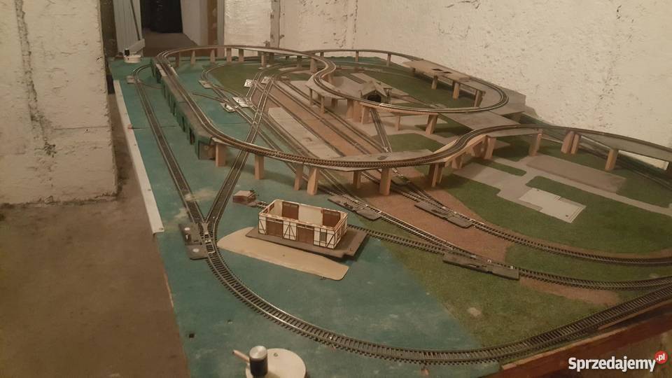 Makieta w skali TT kolejka elektryczna Lewin Brzeski