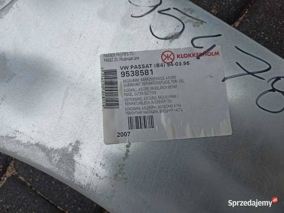 Części Passat B4 19 TDI osobowe Konstantynów Łódzki sprzedam