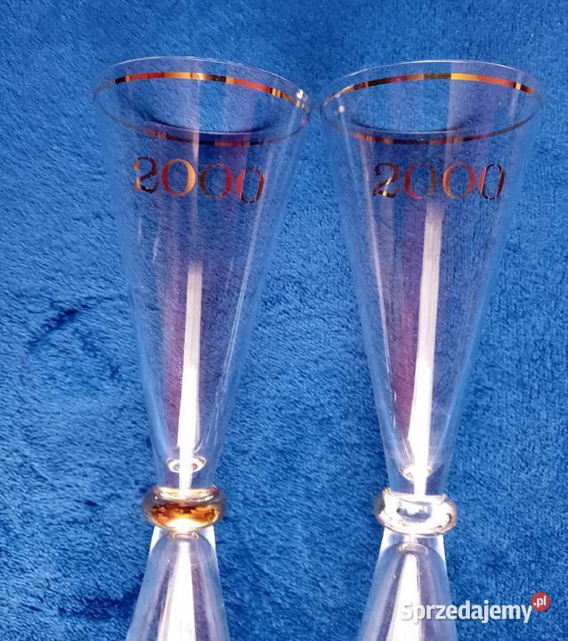 Dwustronne kieliszki millenijne 19992000 Veue
