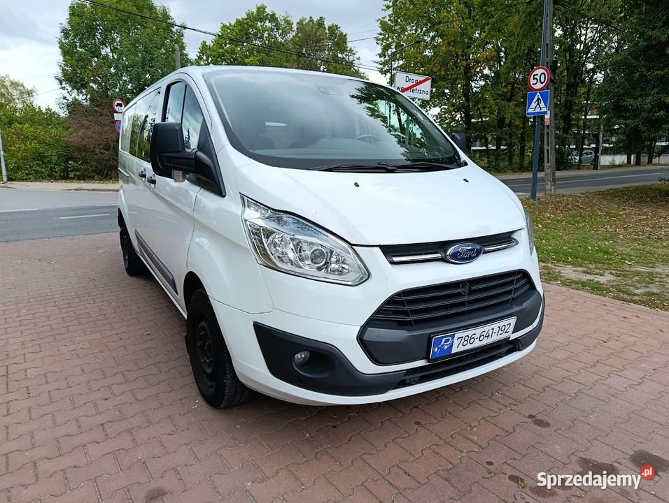 Ford Transit Custom 22 2015 r d Webasto Kamera Rok produkcji 2015 Warszawa sprzedam