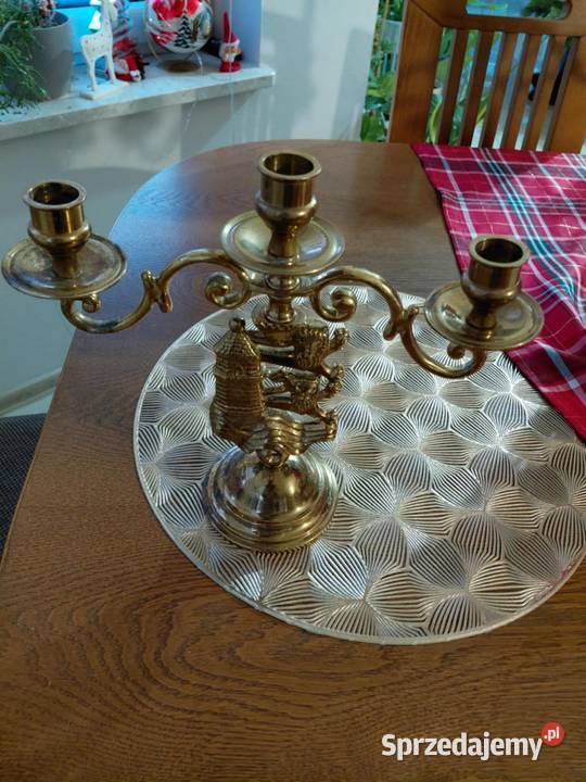 Sprzedam antyczny świecznik Dekoracje i ozdoby lubelskie Kopyłów