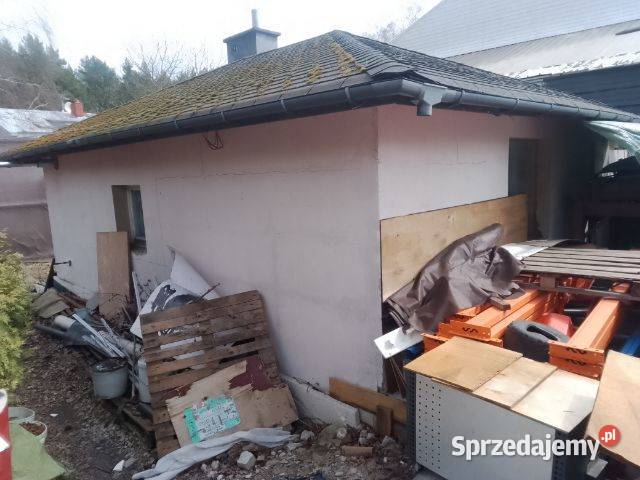 Do wynajecia Domek budowlańca 40m230 Kajetany parterowy sprzedam