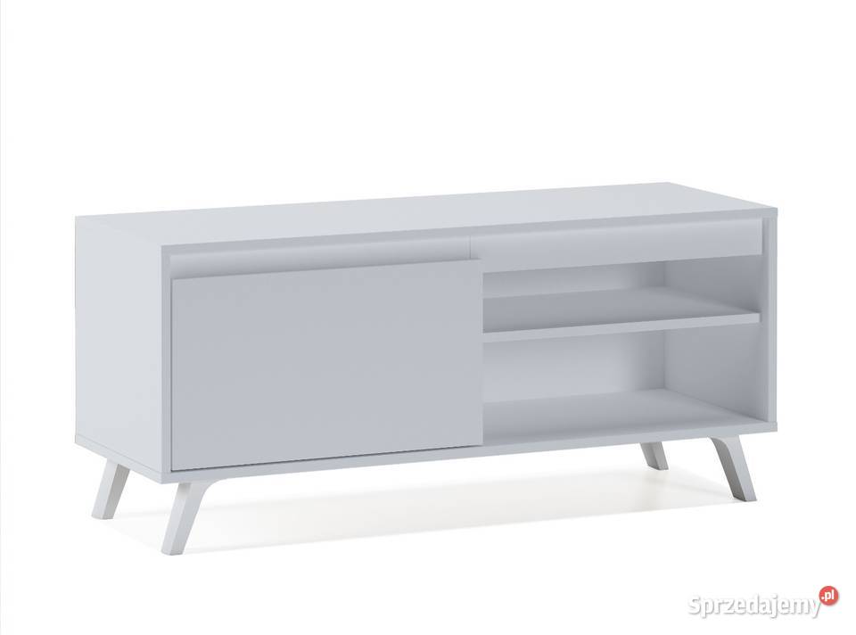 Nowe białe szafki pod telewizor 140x40x50 Wieruszów