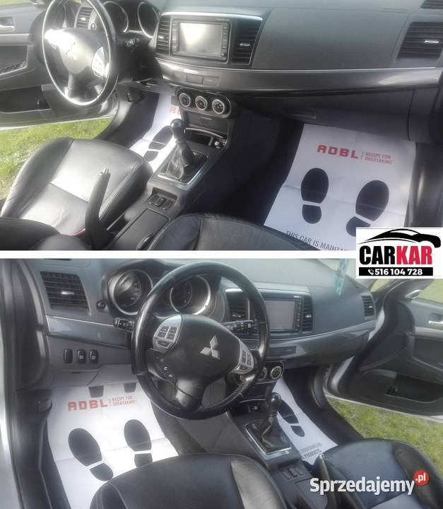 MITSUBISHI LANCER Najbogatsza wersja komputer pokładowy Wągrowiec