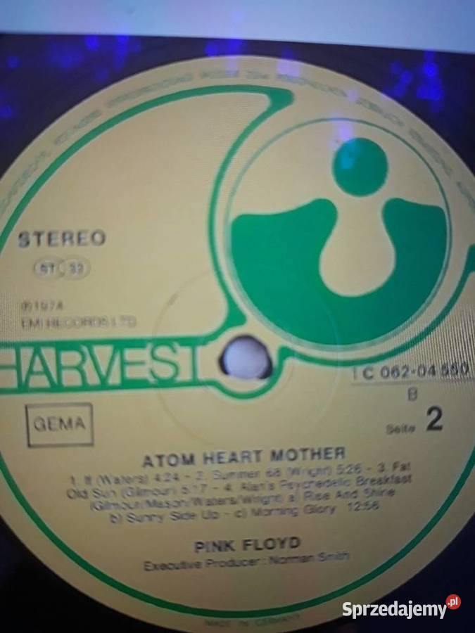 Klasyka psychodelicznego rocka PINK FLOYD Atom Płyty i kasety