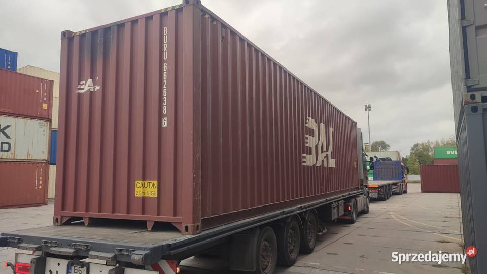 Kontener morski wysoki 40 High Cube HC sprzedam Białystok