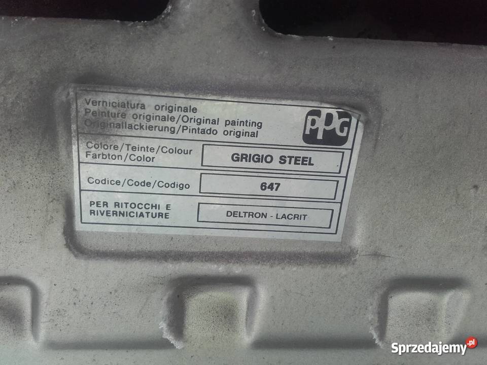 Fiat Stilo 5 drzwi kombi kompletny przód kolor Ksawerów