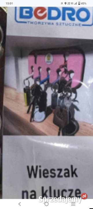 Wieszak na klucze Kwidzyn