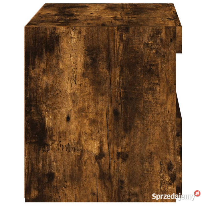 Szafki nocne z LED 2 przydymiony dąb 50x40x45 Warszawa
