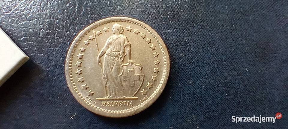 Stare monety 12 franka 1969 Szwajcaria podkarpackie Lesko