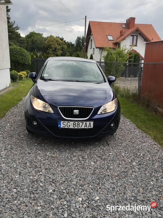 Seat Ibiza 14 MPI 85 2010 pierwszy właściciel sprowadzony Rybnik