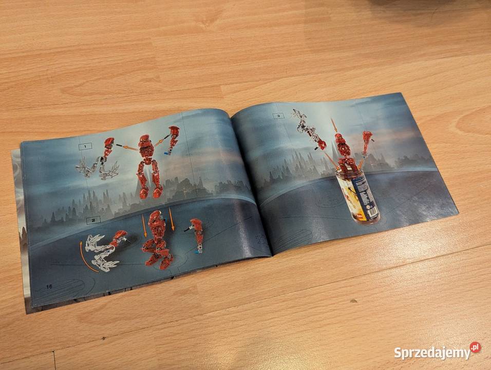 Instrukcja Bionicle Toa Vakama LEGO 8601 Gdynia sprzedam
