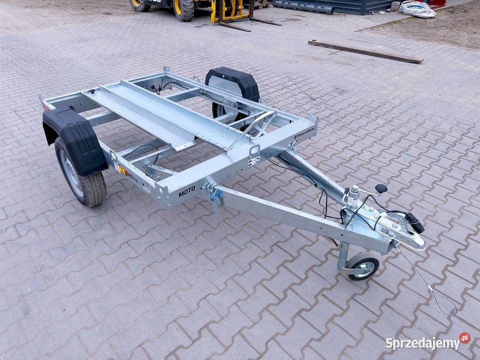Przyczepka TEMARED MOTO 1 pod motocykl DMC 750 lawety Cegielsko