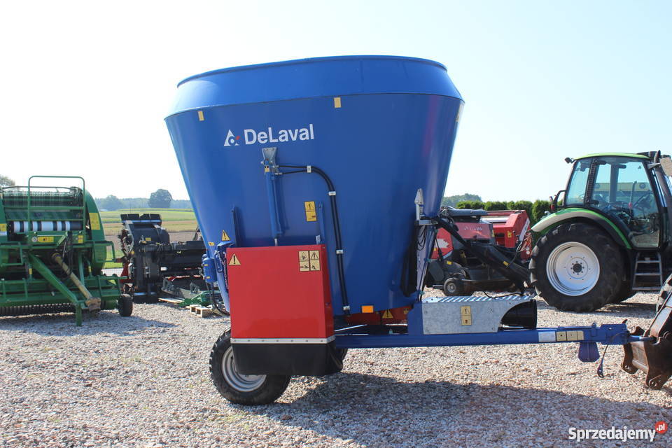 Wóz paszowy DeLaval 810 m 3 nieuszkodzony podlaskie Sokoły