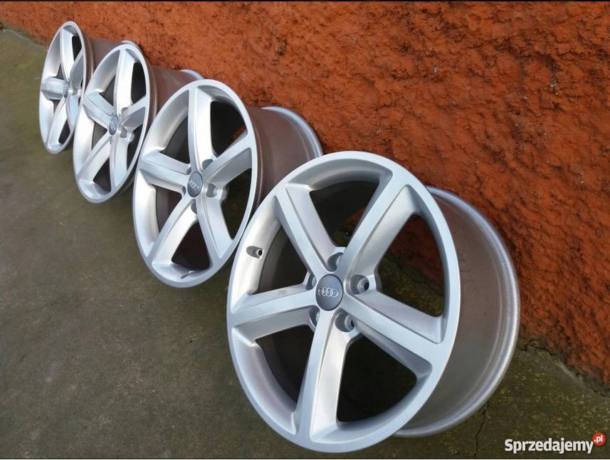 4x Nowe Dekielki Dekielek Kapsle do Audi wielkopolskie Poznań