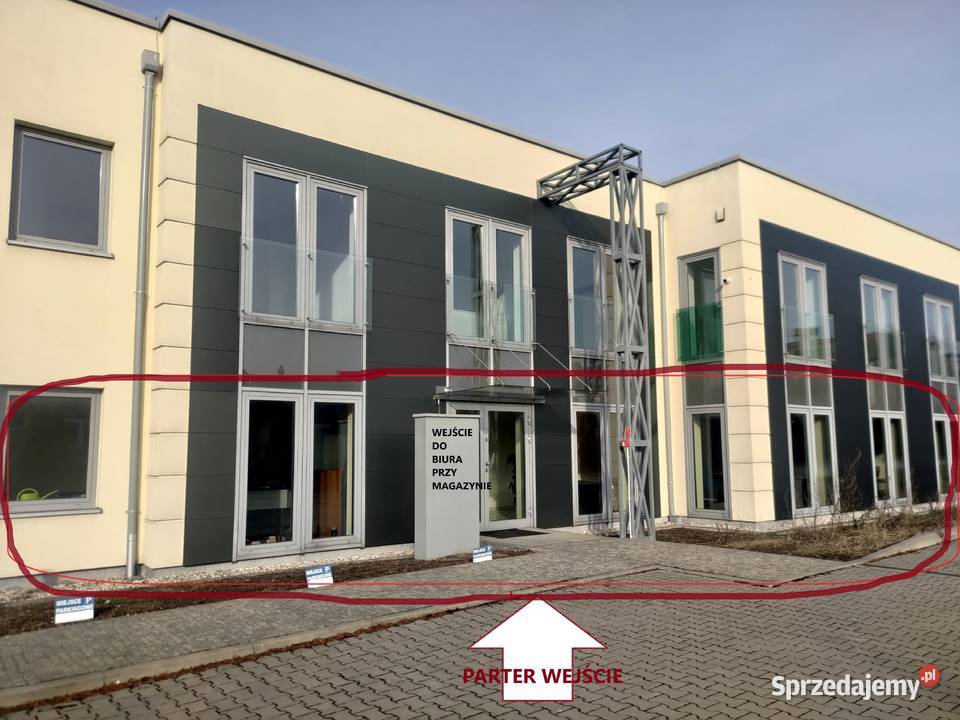 Magazyn 200m2 z biurem 110m2 teren zamknięty Wynajem Kielce
