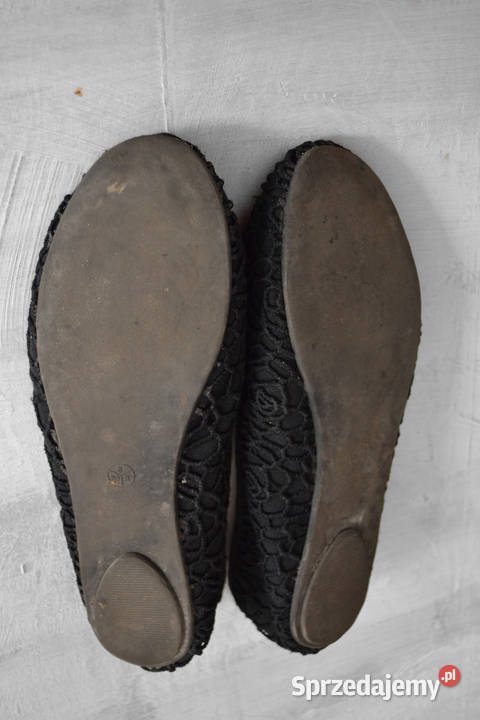 czarne baleriny balerinki buty na lato 39 Warszawa