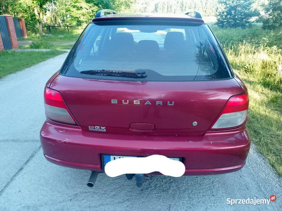 Subaru Impreza GG 20 LPG Automat czerwony Głowaczów
