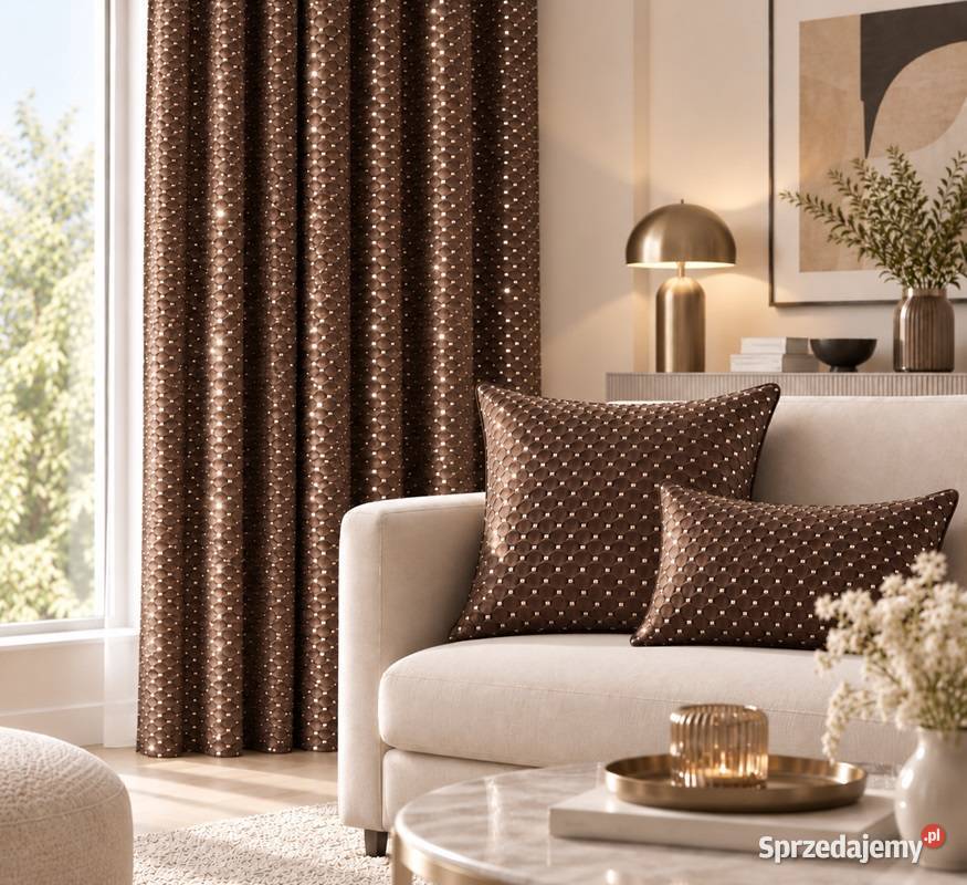 Tkanina żakardowa na zasłony Design 003 ze Kraków
