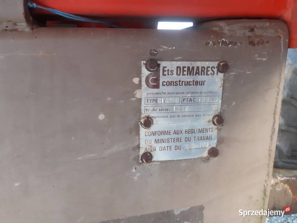 Przyczepa rolnicza wywrotka tandem Nowe Skalmierzyce