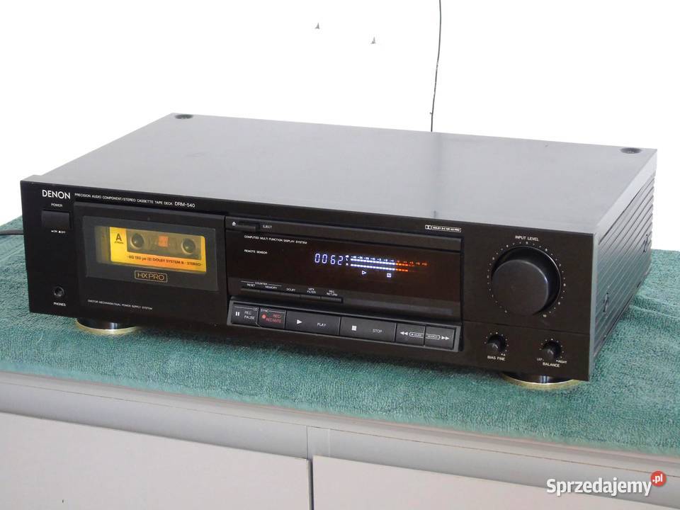 Magnetofon Denon DRM540 sprawny ładny WYSYŁKA Jasło