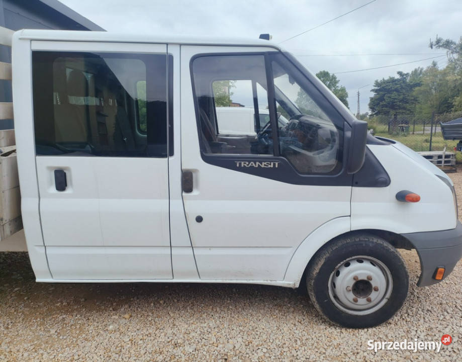 Ford Transit doka 7 osób na bliźniaku skrzynia