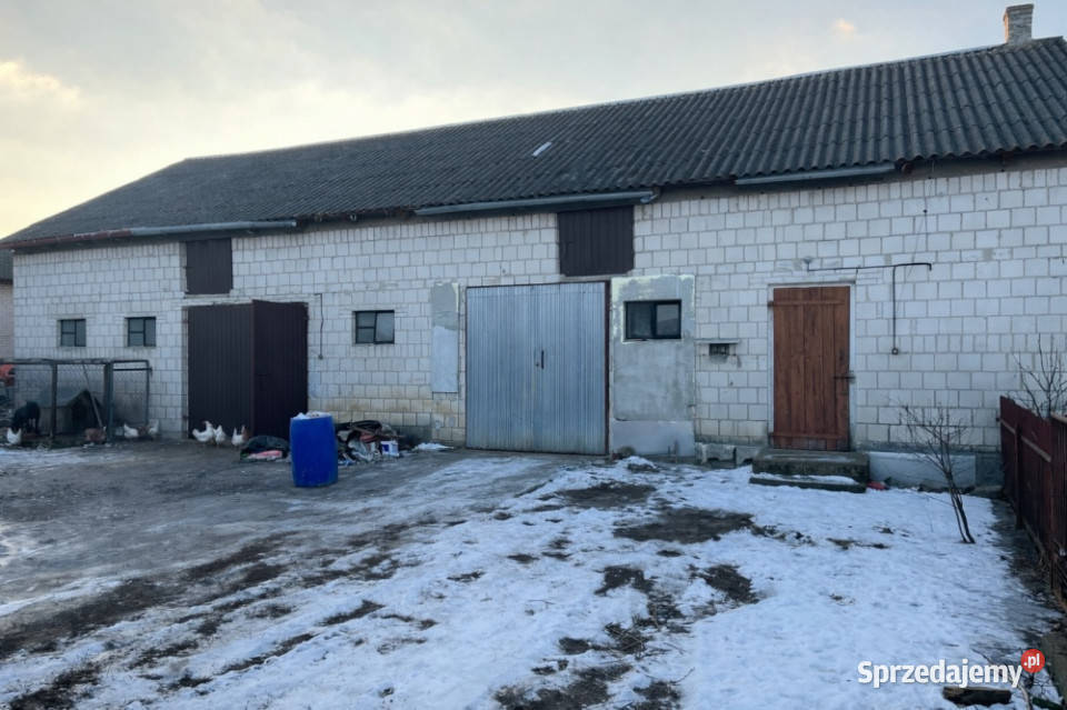 Sprzedam siedlisko dom i zabudowania gospodarcze Lipiny sprzedam