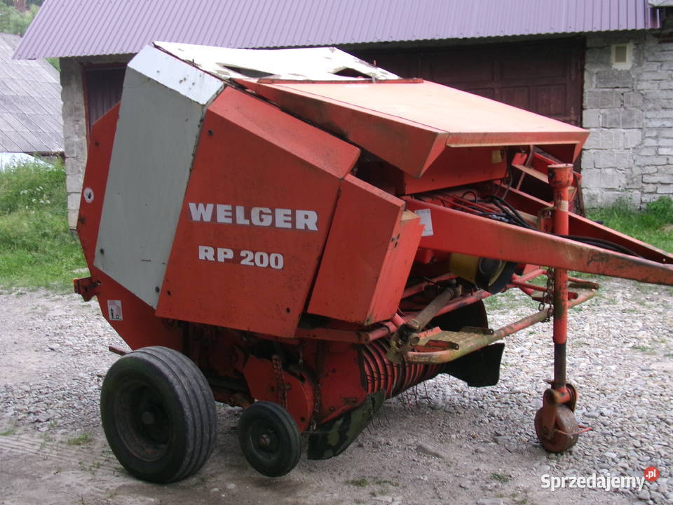 Prasa welger rp 200 rp 12 blanchot rollant 46 44 nieuszkodzony Mszana Dolna