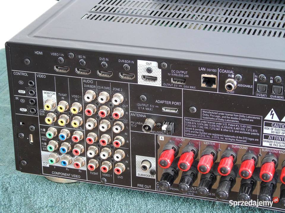 Amplituner Pioneer VSX921 RDS USB HDMi pilot Jasło