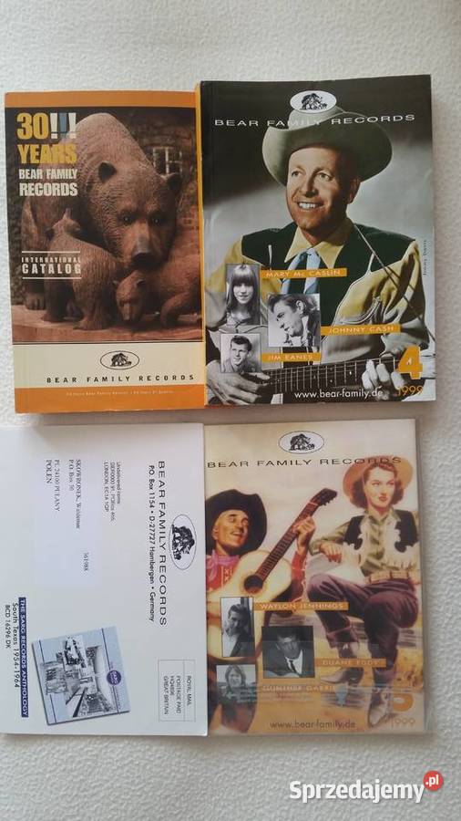 Katalogi Bear Family Records Pozostałe sprzedam