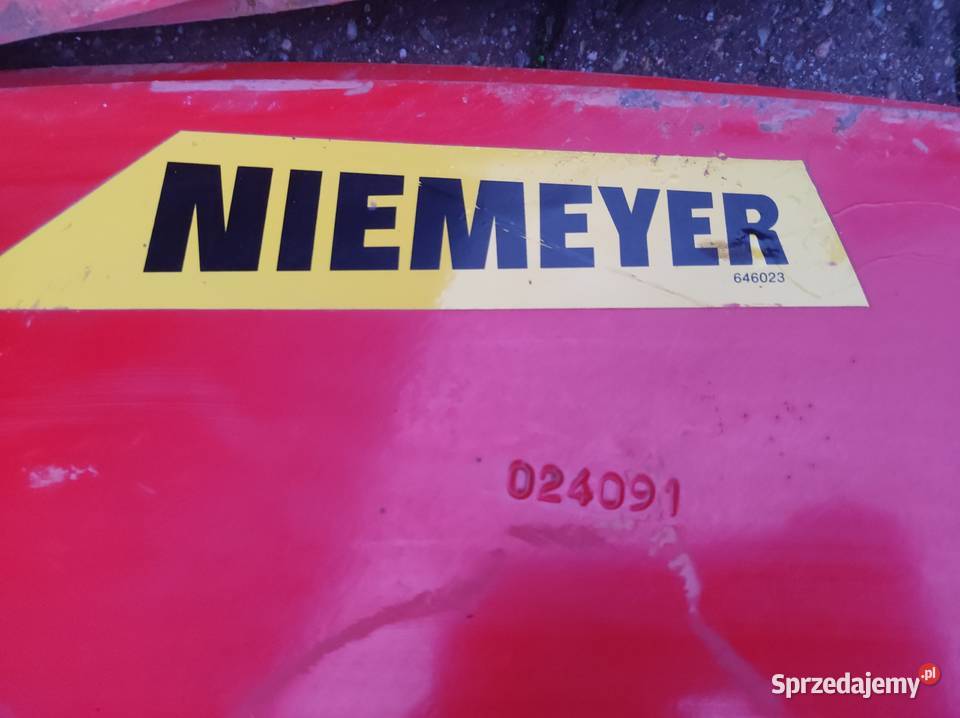 Pług Niemeyer oryginalne części odkładnica płoza dolnośląskie Bolesławiec