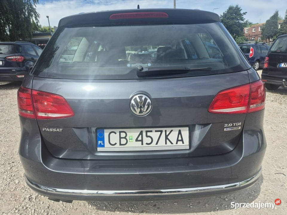 Volkswagen Passat Automat Zadbany Model 2014 B7 kujawsko-pomorskie Bydgoszcz sprzedam