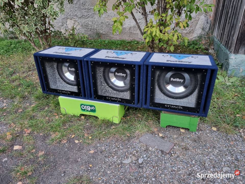 Tuba Subwoofer Skrzynia Basowa CRUNCH FAT BOY sprzedam