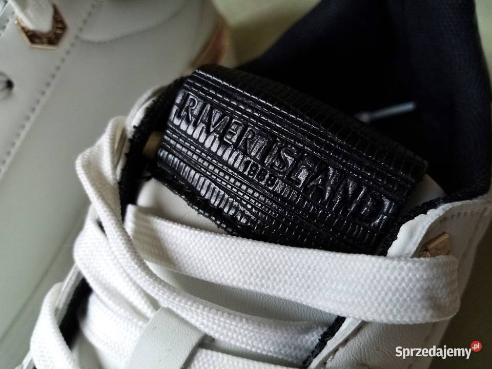 Buty River Island 40 Białe SUPER stan River Island śląskie Sosnowiec